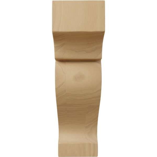 1 3/4W X 3D X 6H Mini Dearborn Wood Corbel, Cherry